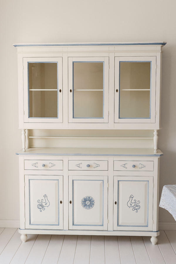 CRISTALLIERA 3 ANTE STILE SARDO