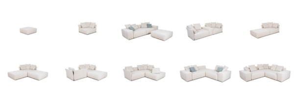 DIVANO COMPINIBILE OLIVER