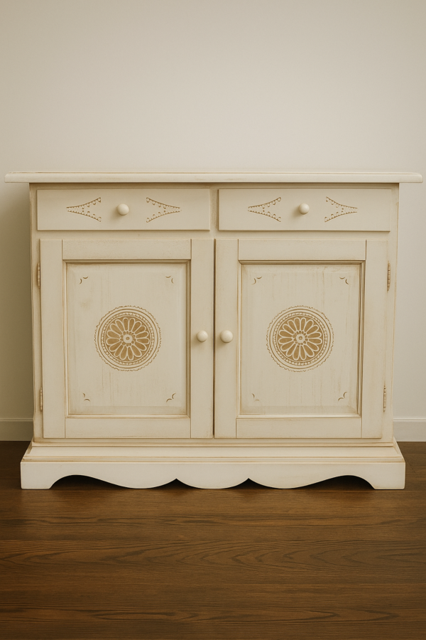 CREDENZA 2 ANTE STILE SARDO
