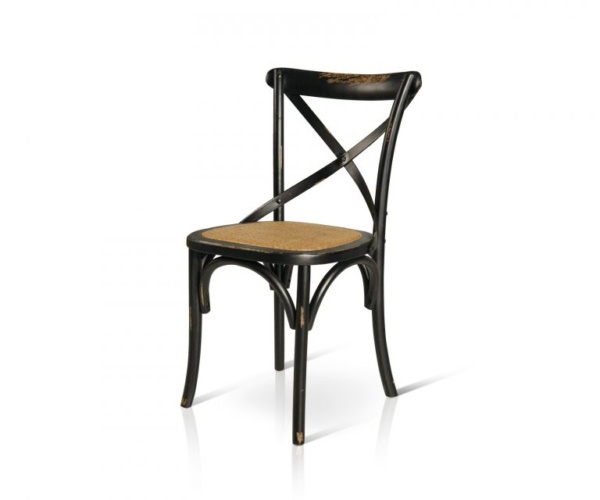 SEDIA LEGNO NATURALE RATTAN