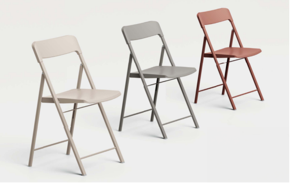 ZETA SET 6 SEDIE IMPILABILI