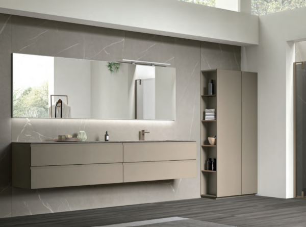 COMPOSIZIONE BAGNO BEIGE