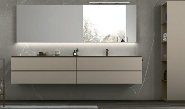 COMPOSIZIONE BAGNO BEIGE