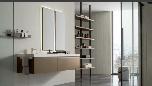 COMPOSIZIONE BAGNO BRONZE