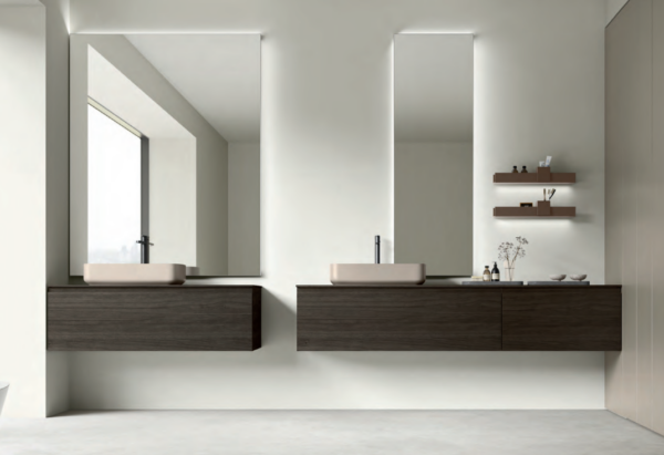 COMPOSIZIONE BAGNO BROWN