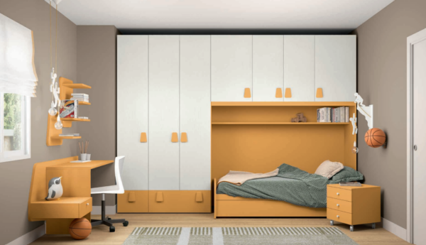 CAMERETTA A PONTE YELLOW