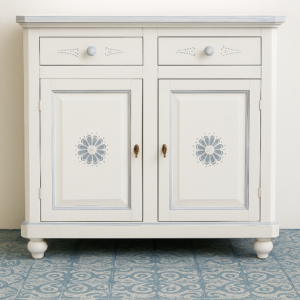 Zona giorno in stile sardo