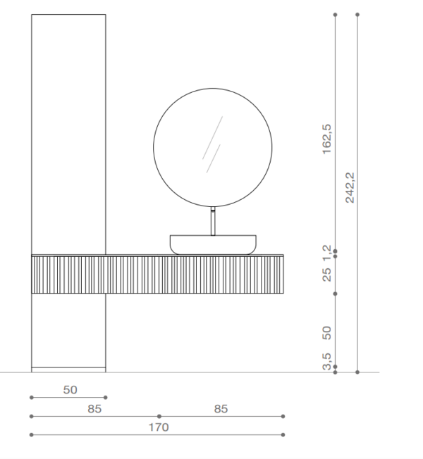 COMPOSIZIONE BAGNO CIPRIA