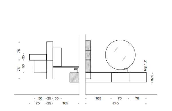 COMPOSIZIONE BAGNO JUTA