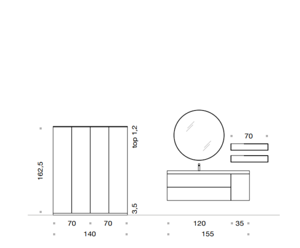 COMPOSIZIONE BAGNO THIN