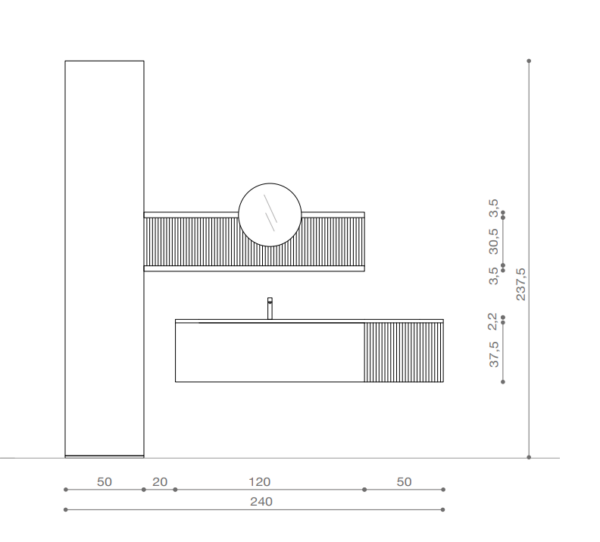 COMPOSIZIONE BAGNO MIRROR