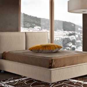 Letti imbottiti e contenitore